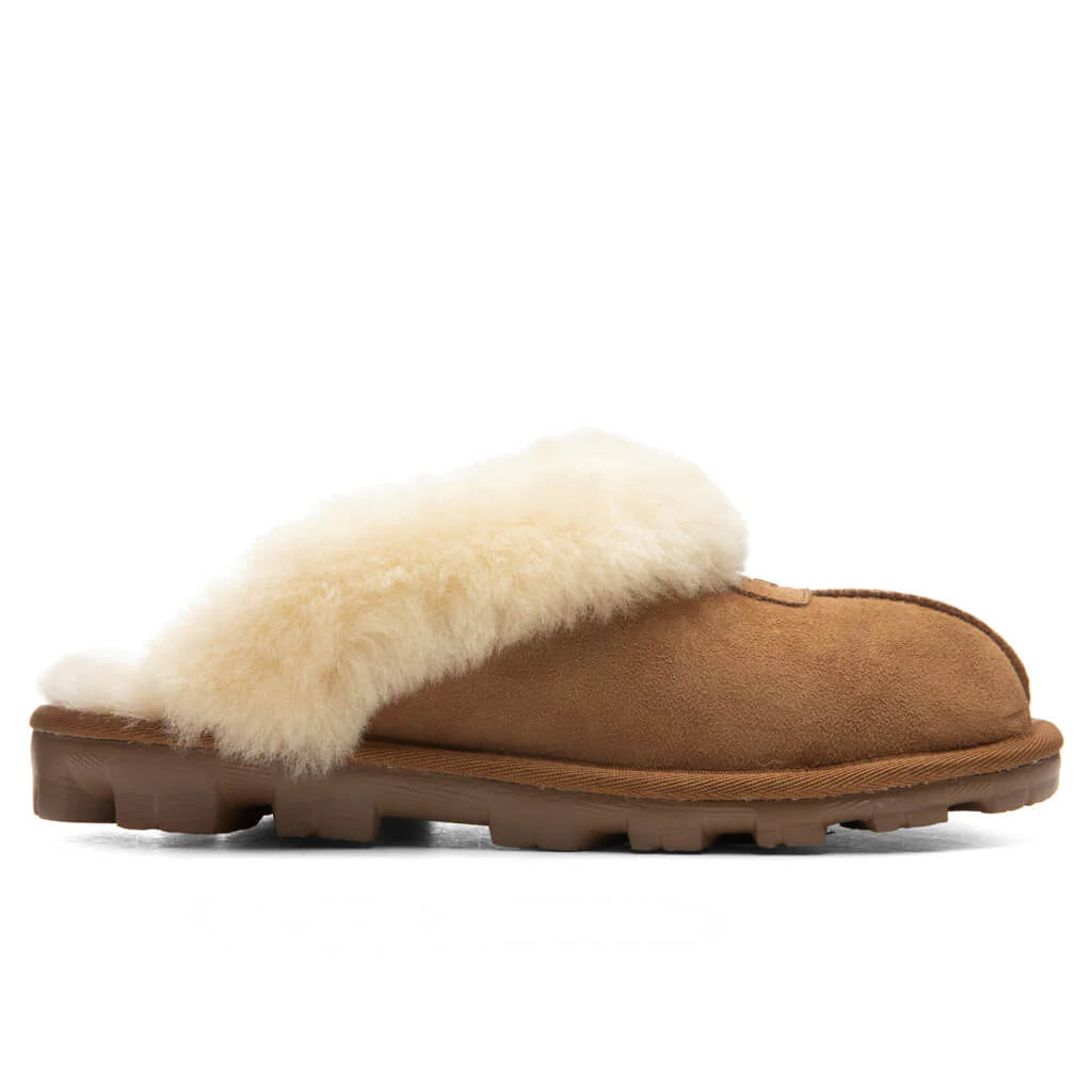 Womens Coquette Slipper Chestnut