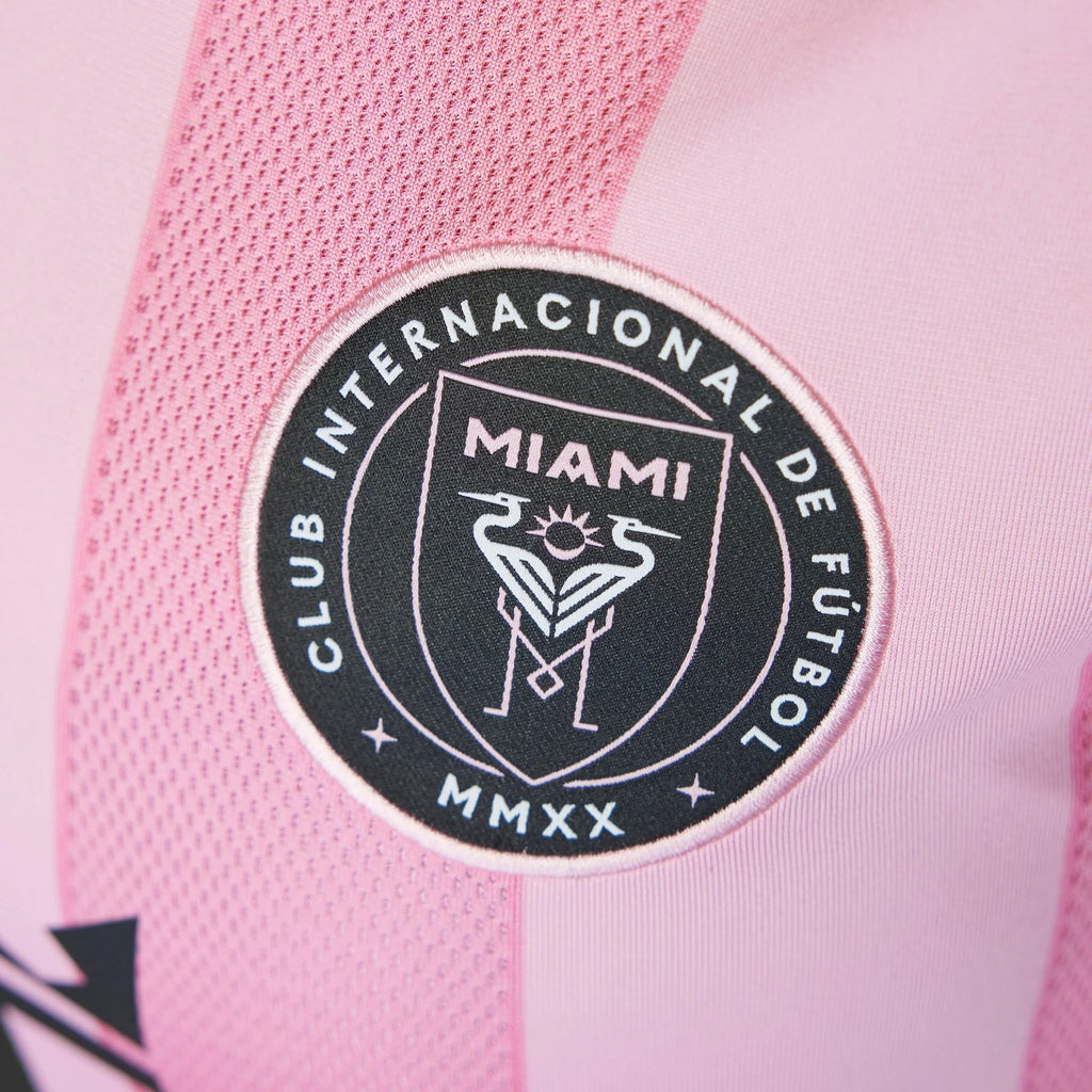 adidas Womens Inter Miami CF Messi Home Jersey 25 26 Pink