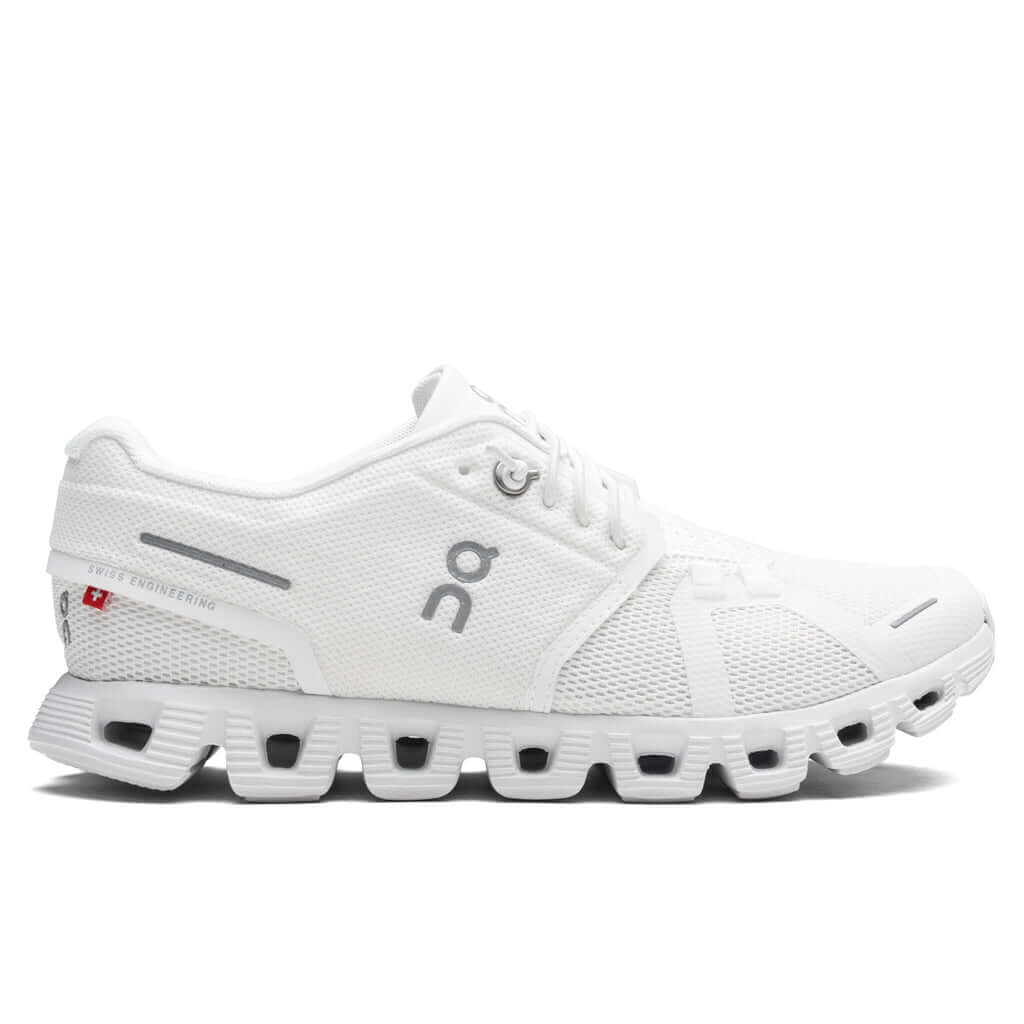 Womens Cloud 5 All White