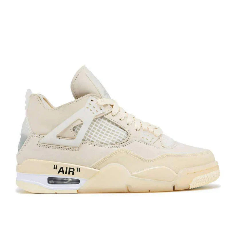 Off White x Air Jordan 4 SP Sail