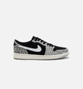 Air Jordan 1 Retro Low OG Black Cement Mens Lifestyle Shoe Black Grey