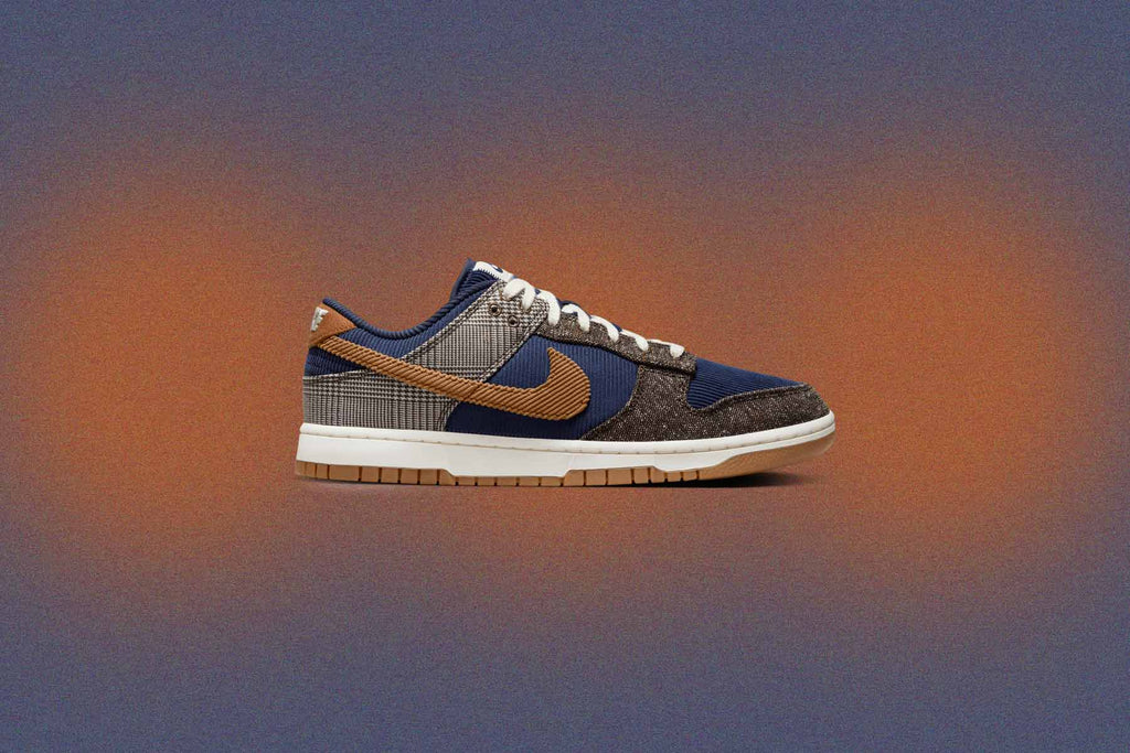 Dunk Low Retro Premium Tweed Corduroy Midnight Navy Ale Brown Pale Ivory