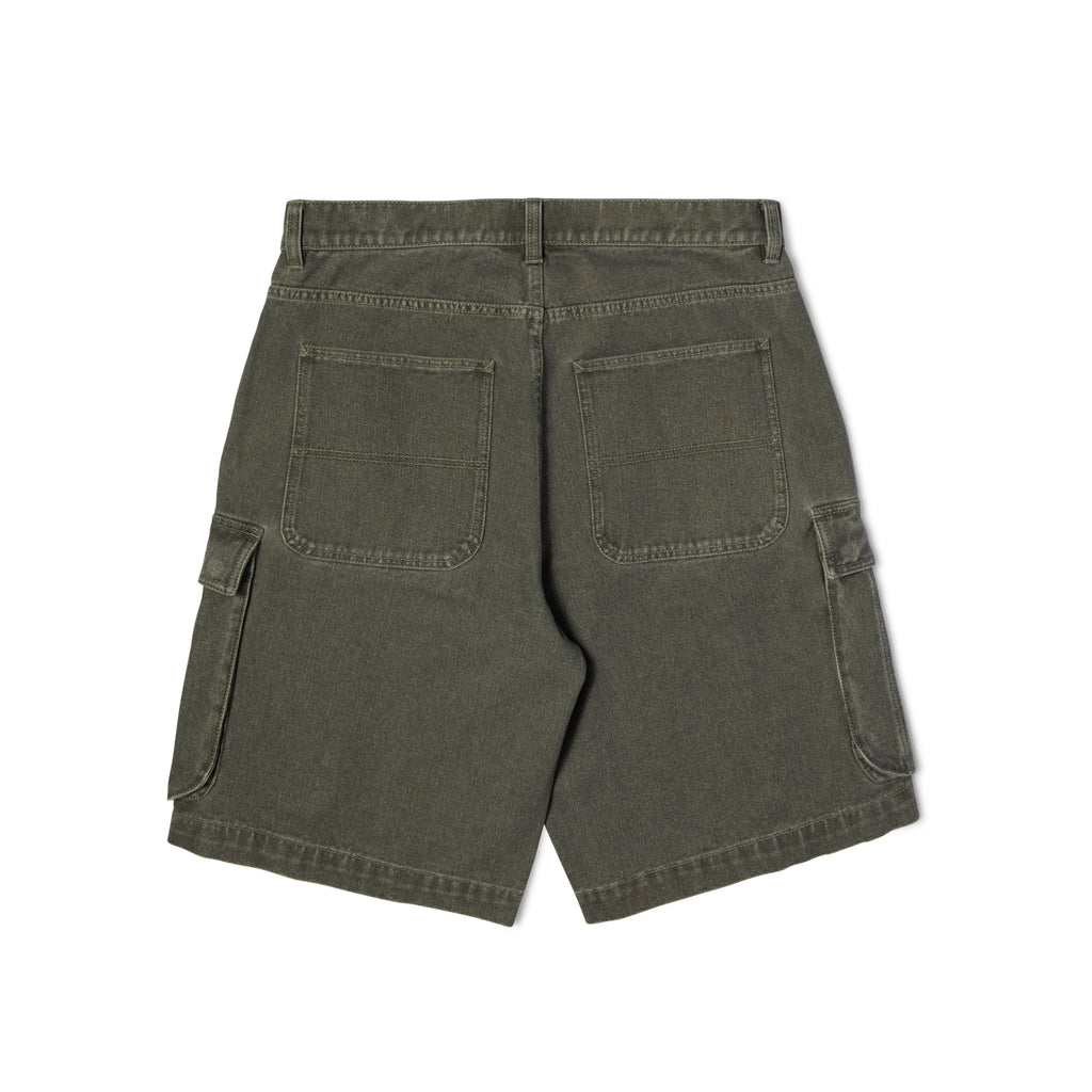 HUF Oval Denim Cargo Shorts Frost Gray