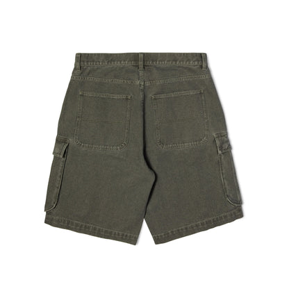 HUF Oval Denim Cargo Shorts Frost Gray