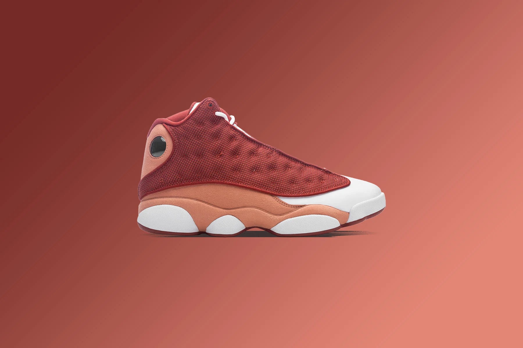Air Jordan 13 Retro Dune Red Terra Blush White