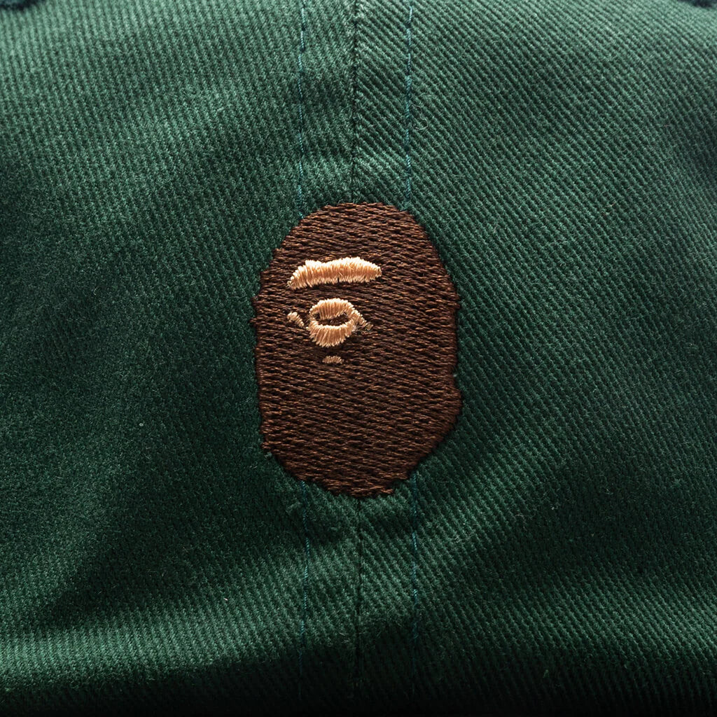 One Point Panel Cap Green