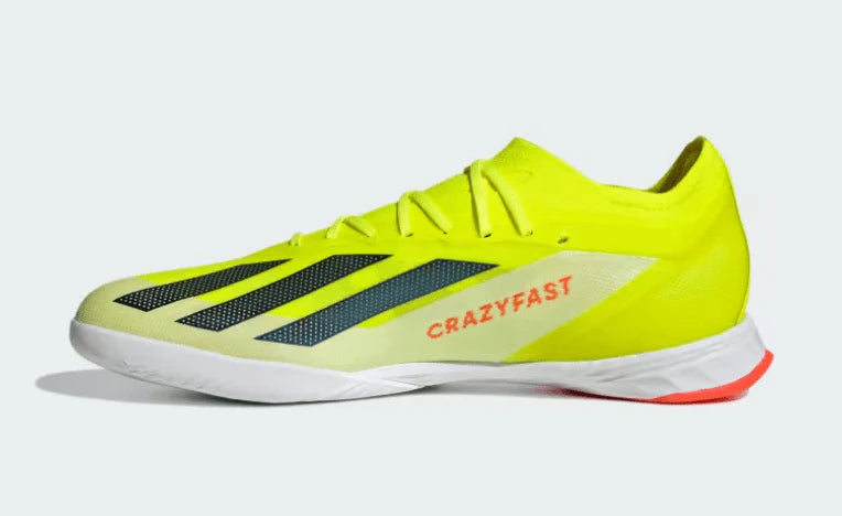 adidas X Crazyfast Elite IN Indoor Soccer Shoes Team Solar Yellow Core Black