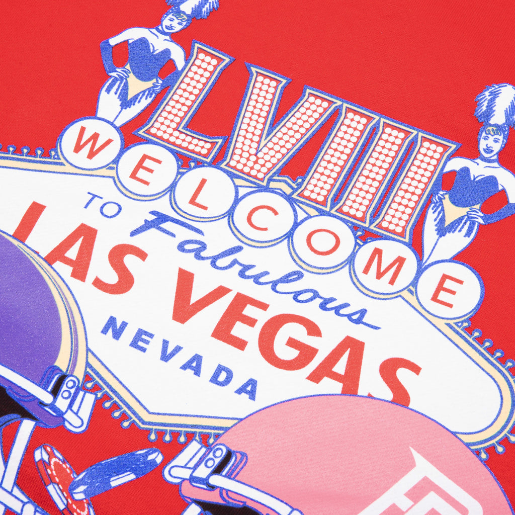 Feature x Billionaire Boys Club Las Vegas Hoodie Tomato Red