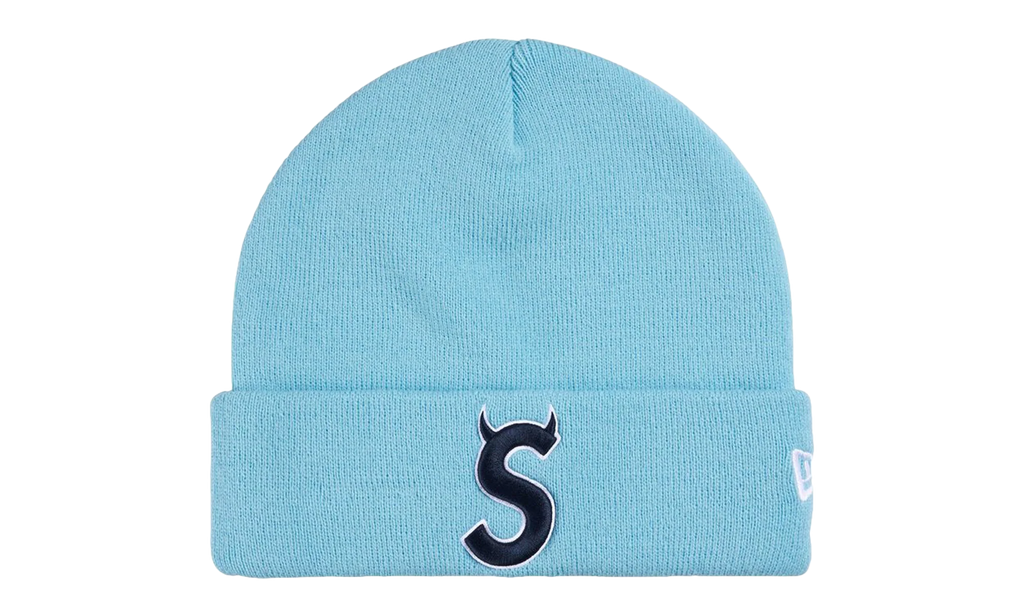 New Era Devil S Logo Beanie "SS26 - Light Blue" SU27419