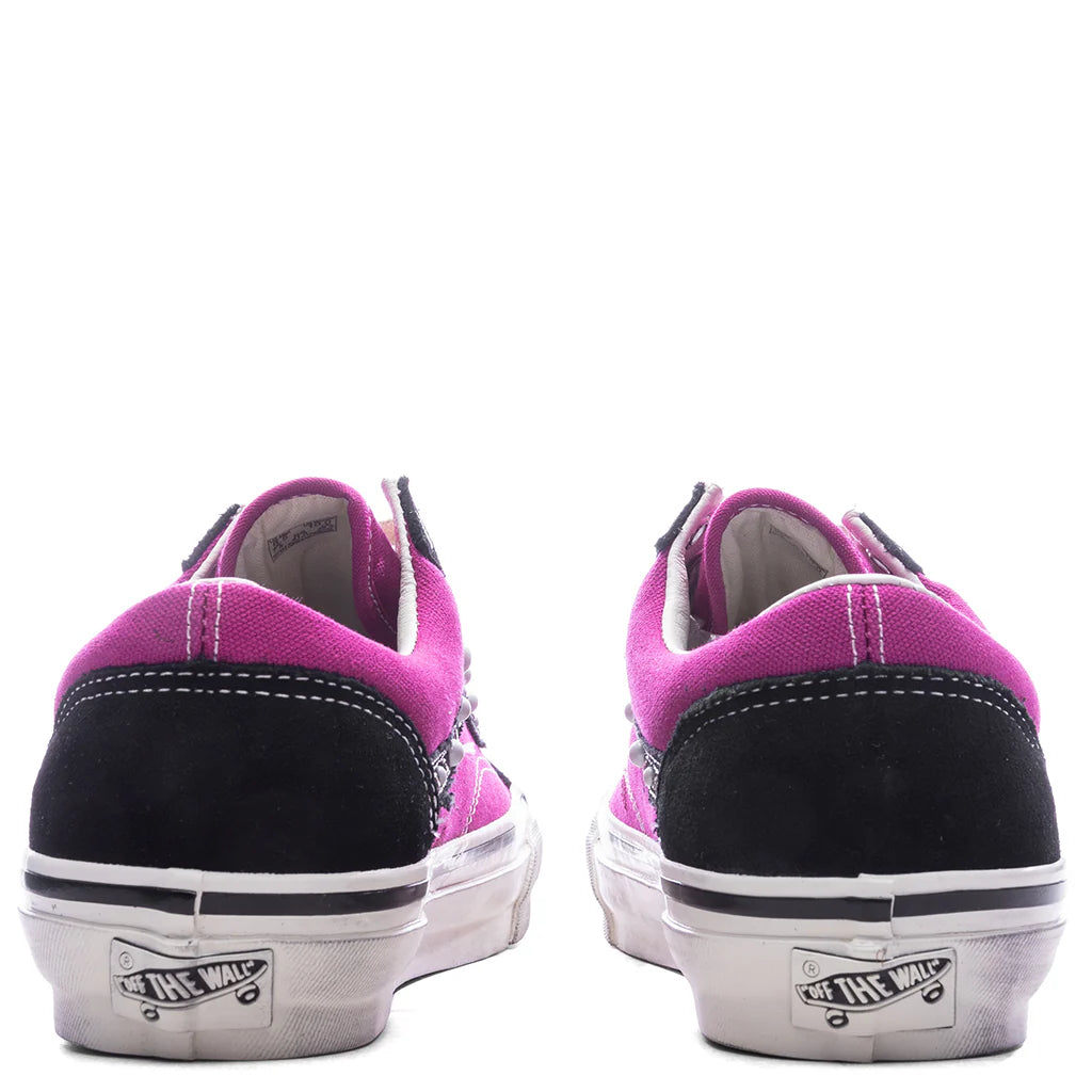 LX Old Skool 36 Pearlized Fuchsia Red