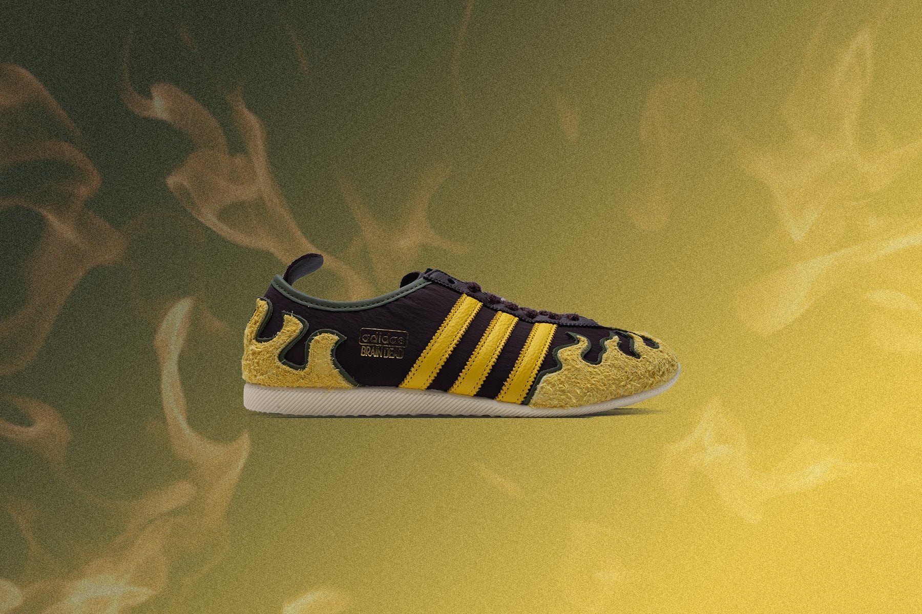 Adidas x Brain Dead Japan Low Shadow Brown Hazel Yellow Off White