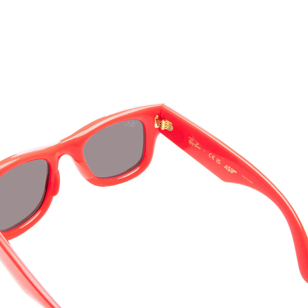 AAP Rocky x Ray Ban Wayfarer Puffer Polished Red