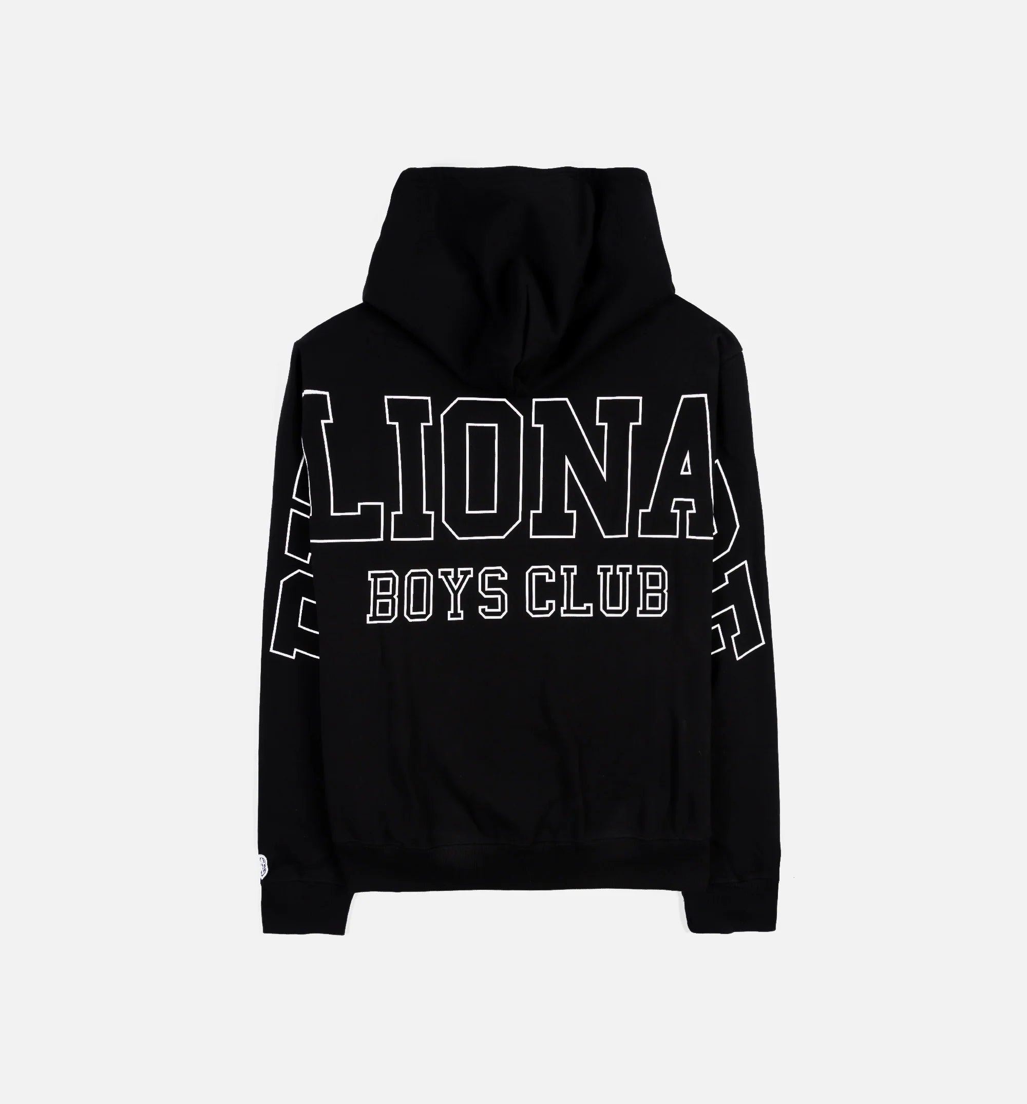 BB Script Mens Hoodie Black