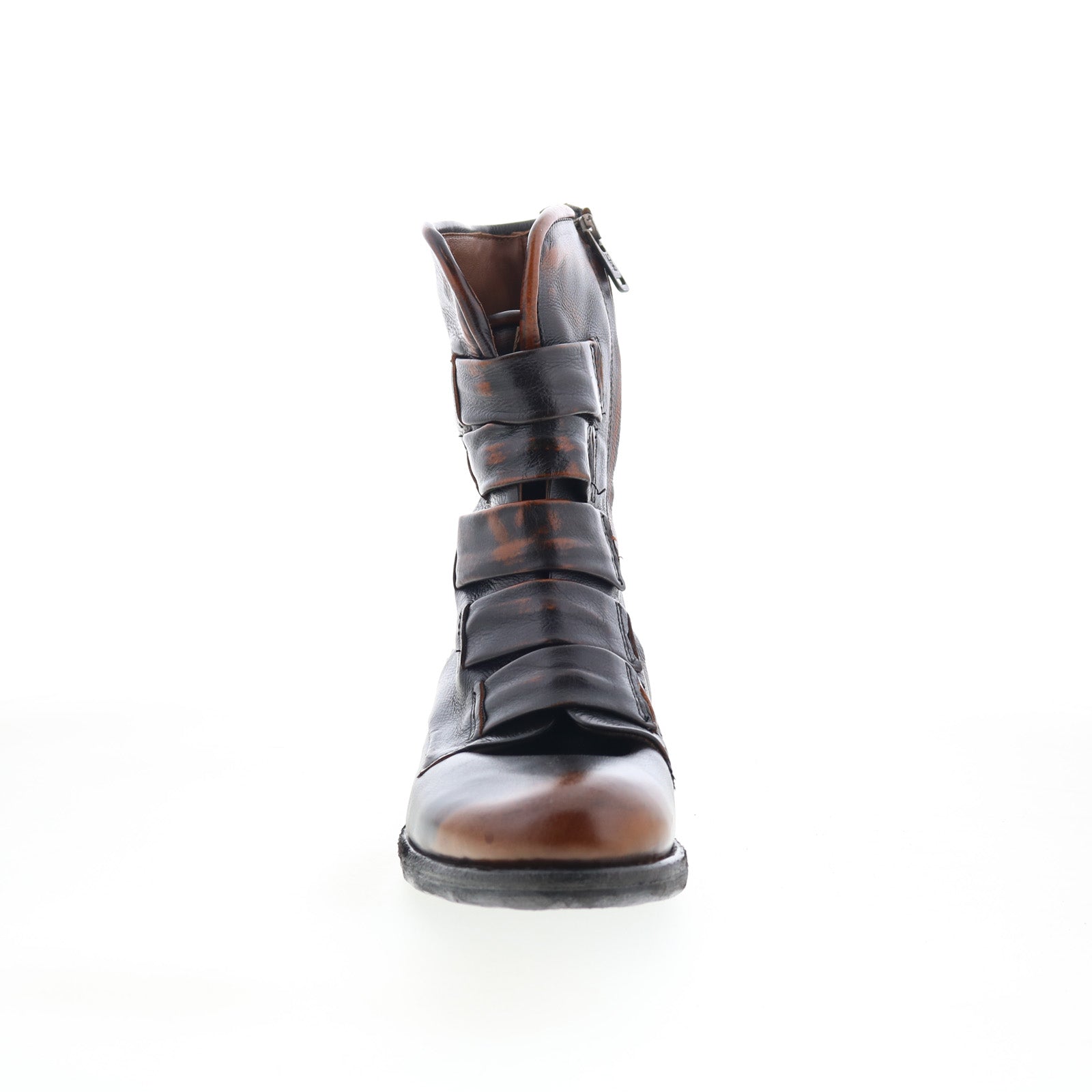 Traver 516203-1101-6871 Womens Brown Leather Casual Dress Boots