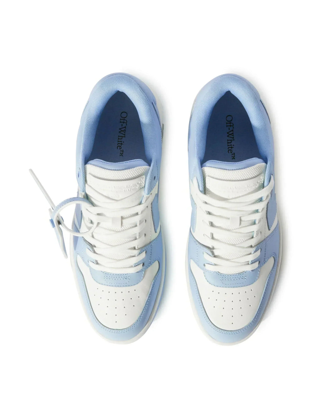 OFF WHITE Out Of Office OOO Light Blue White