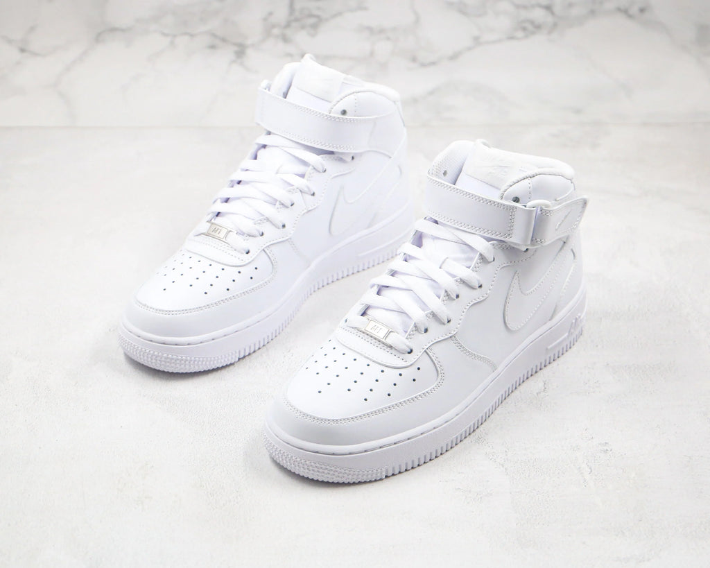 Nike Air Force 1 Mid White 07