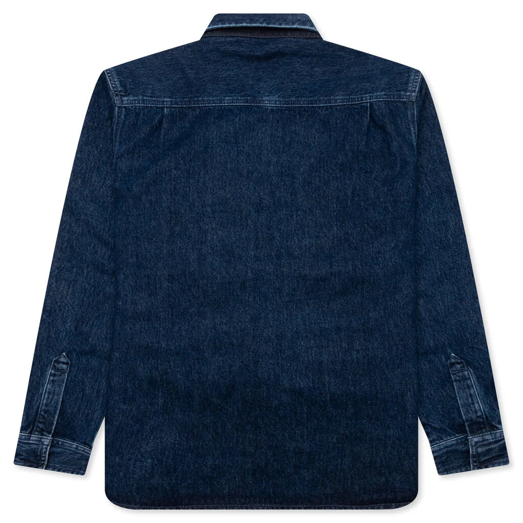 Monterey Shirt Jacket Blue Stone Washed