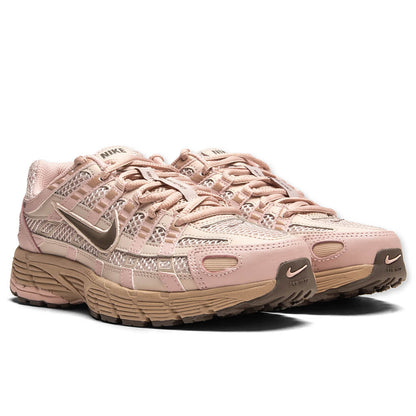 Womens P 6000 SE Fossil Stone Ironstone Hemp Pink Oxford