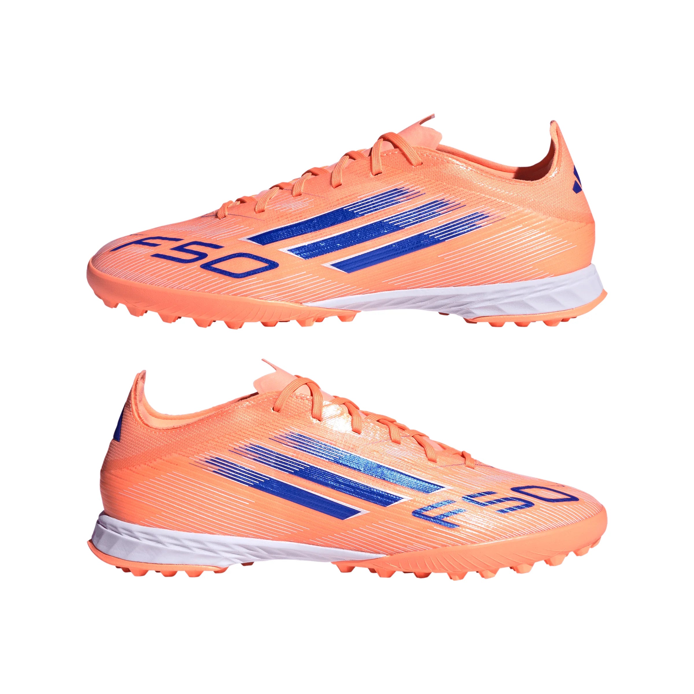 adidas F50 Pro TF Mens Soccer Cleats Orange Blue White