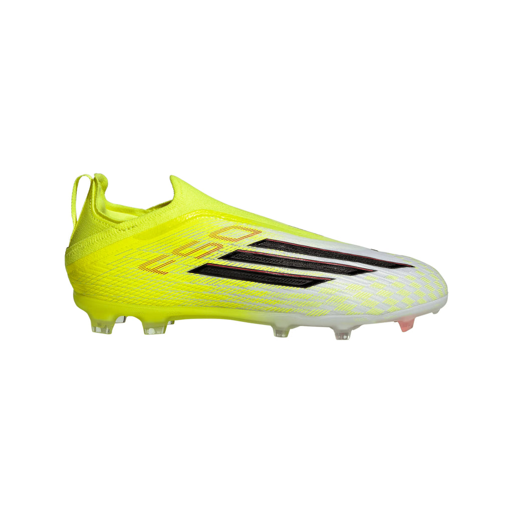 adidas F50 Elite Laceless FG Firm Ground Youth Soccer Cleats Yellow Black Red