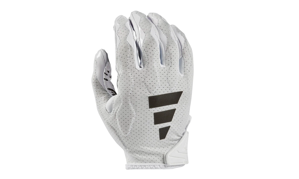 Freak 6.0 Padded Football Gloves "White / Black" AF1605 WHT BLK