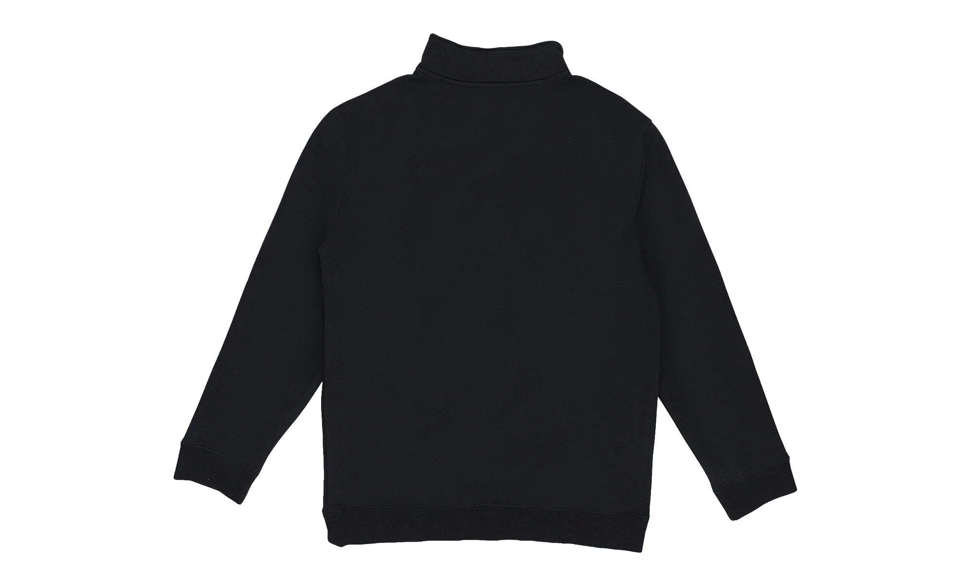 Quarter Zip Sweater "Black" SLR MTPS 0001