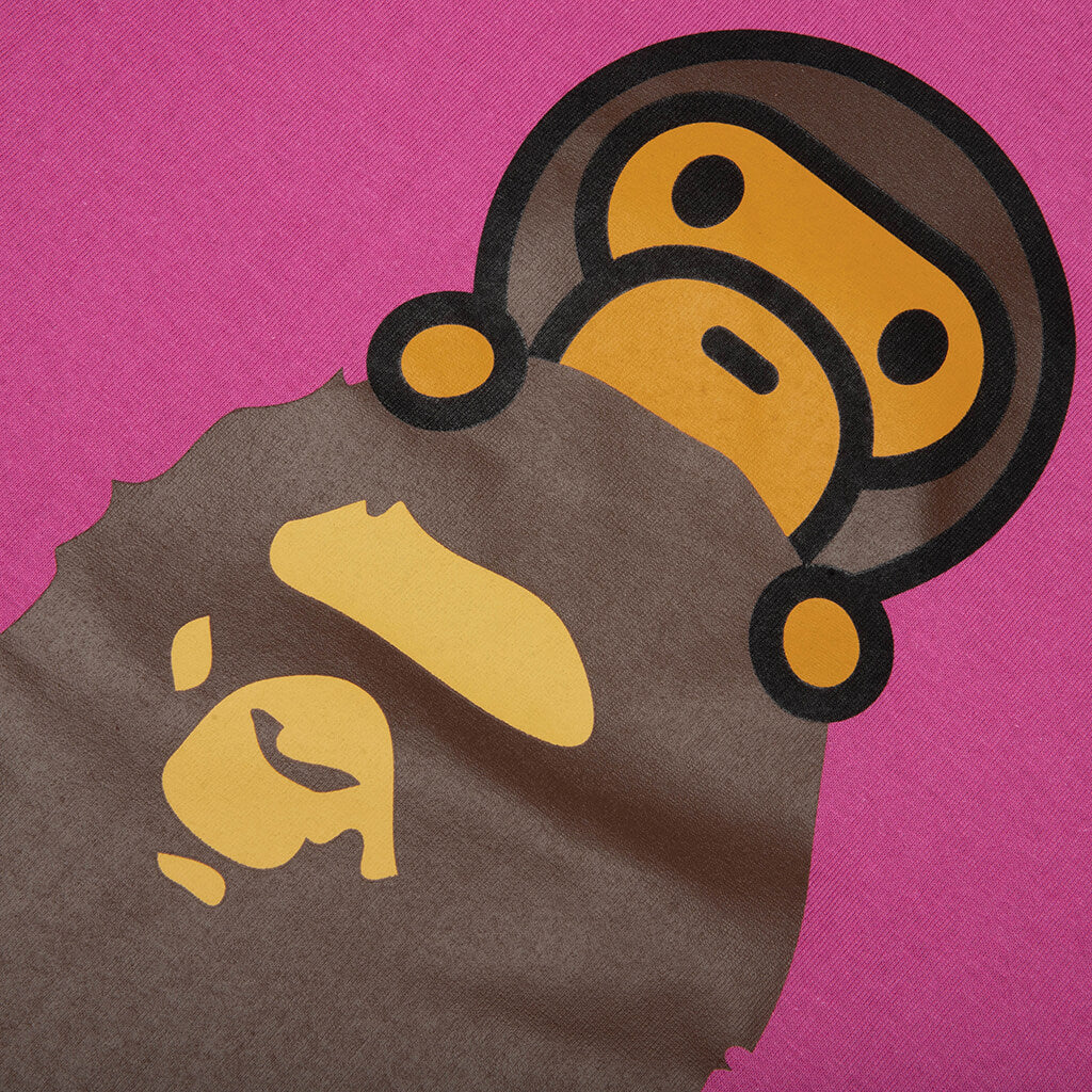 Milo On Ape Head Tee Pink