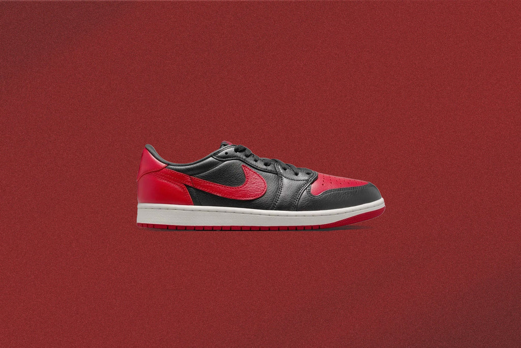 Air Jordan 1 Retro Low OG Banned Black Varsity Red Summit White
