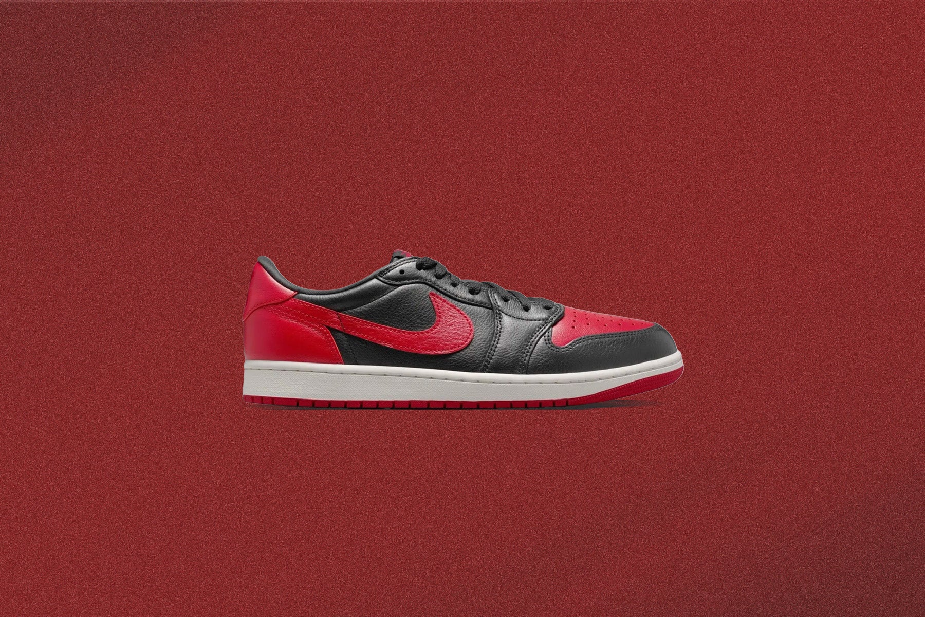 Air Jordan 1 Retro Low OG Banned Black Varsity Red Summit White