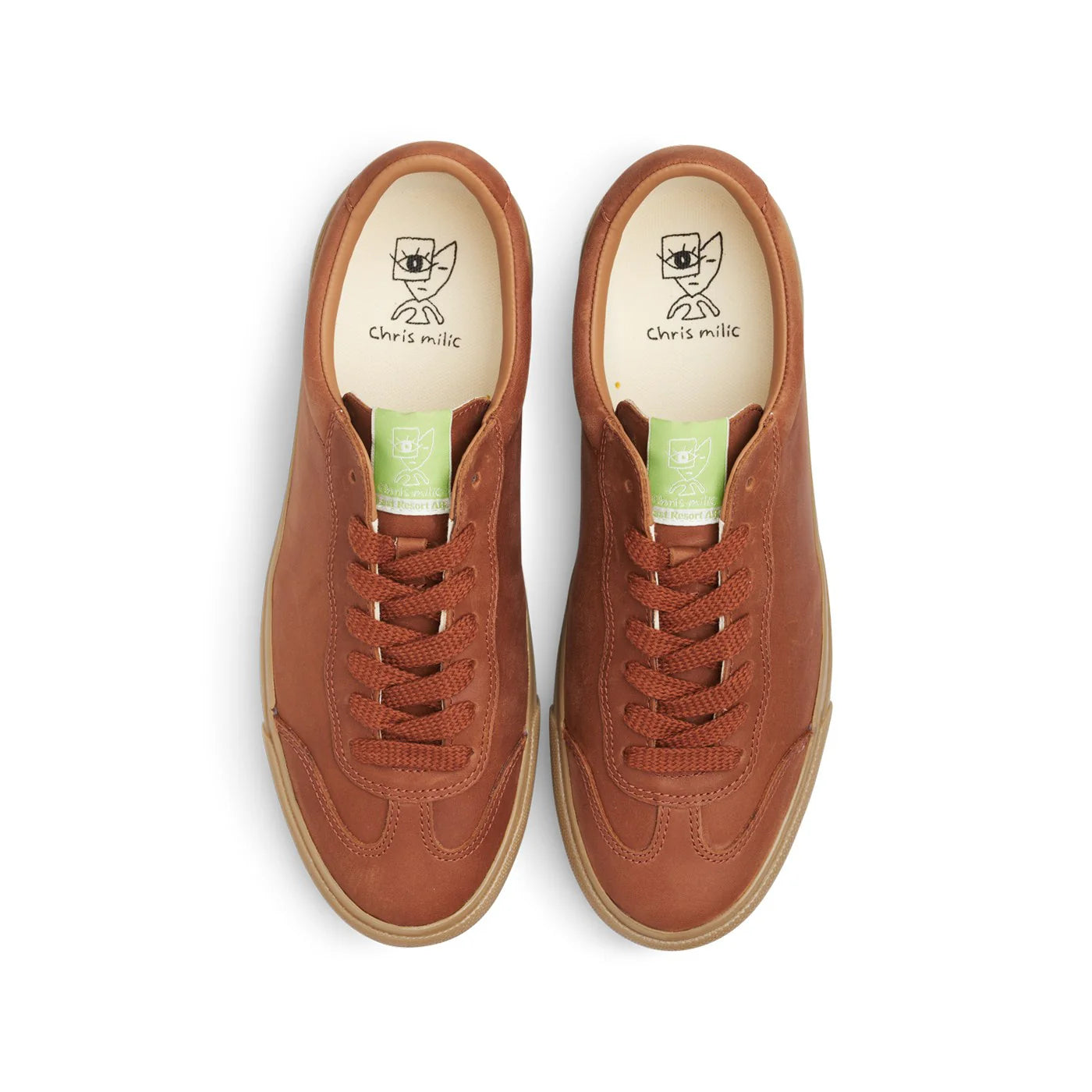 Last Resort AB VM004 Milic Leather Brown Gum