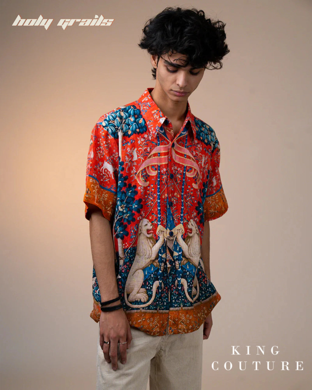 Rabbit Relm Half Sleeve Shirt HG x King Couture