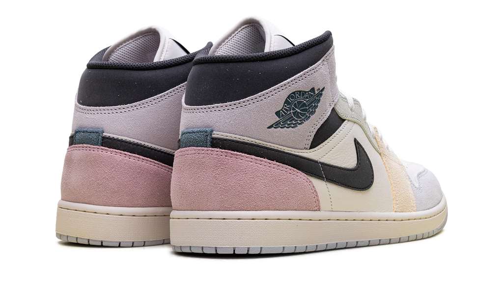 Air Jordan 1 Mid "Sail / Anthracite-Jade Aura-Iced Jade" IB7110 100
