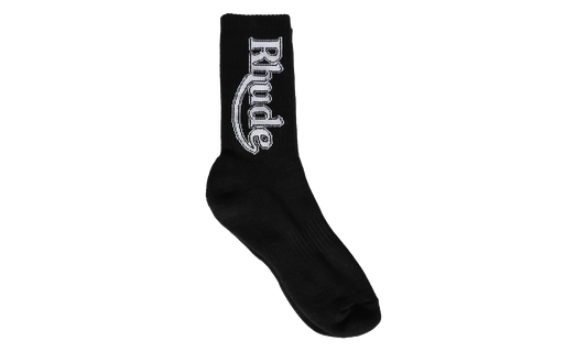 Vertical Race Track Sock "Black / White" RHFW25SO05750 3028