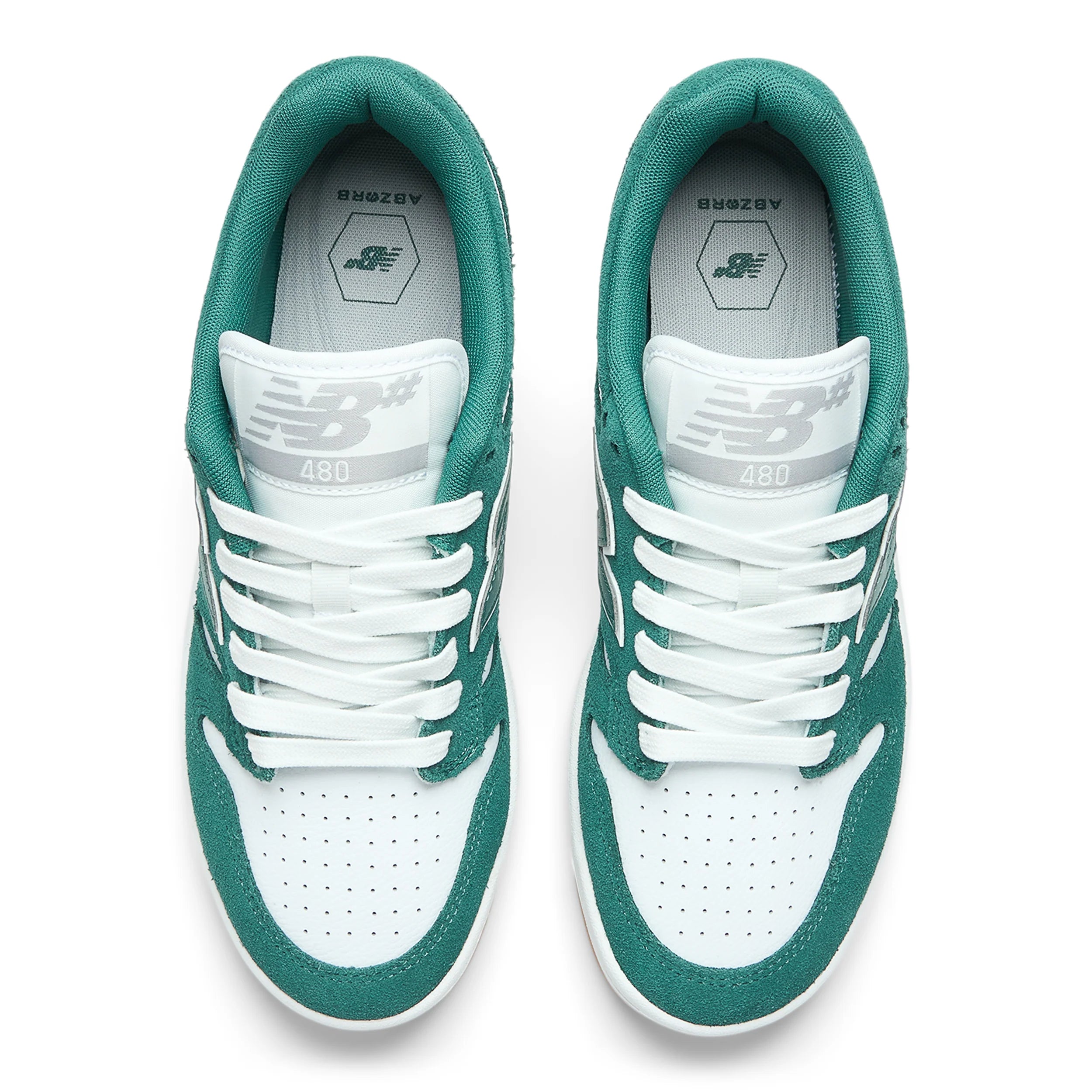 New Balance Numeric 480 Green White