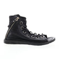 Rhett 534074-302 Womens Black Leather Strap Sandals Shoes