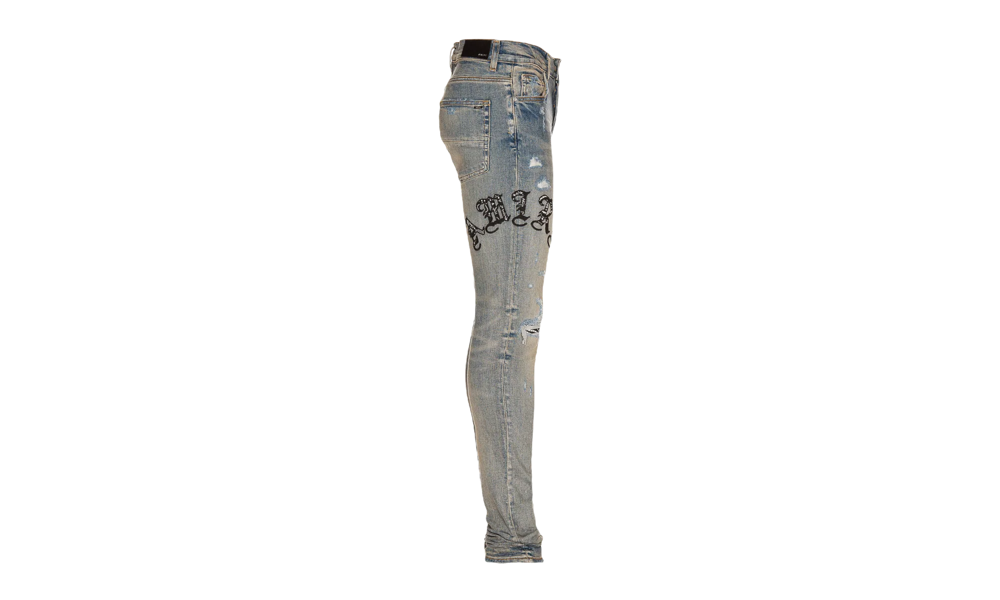 Old English Logo Bandana Patch Jeans "Clay Indigo Multi" PS22MDS148 408B