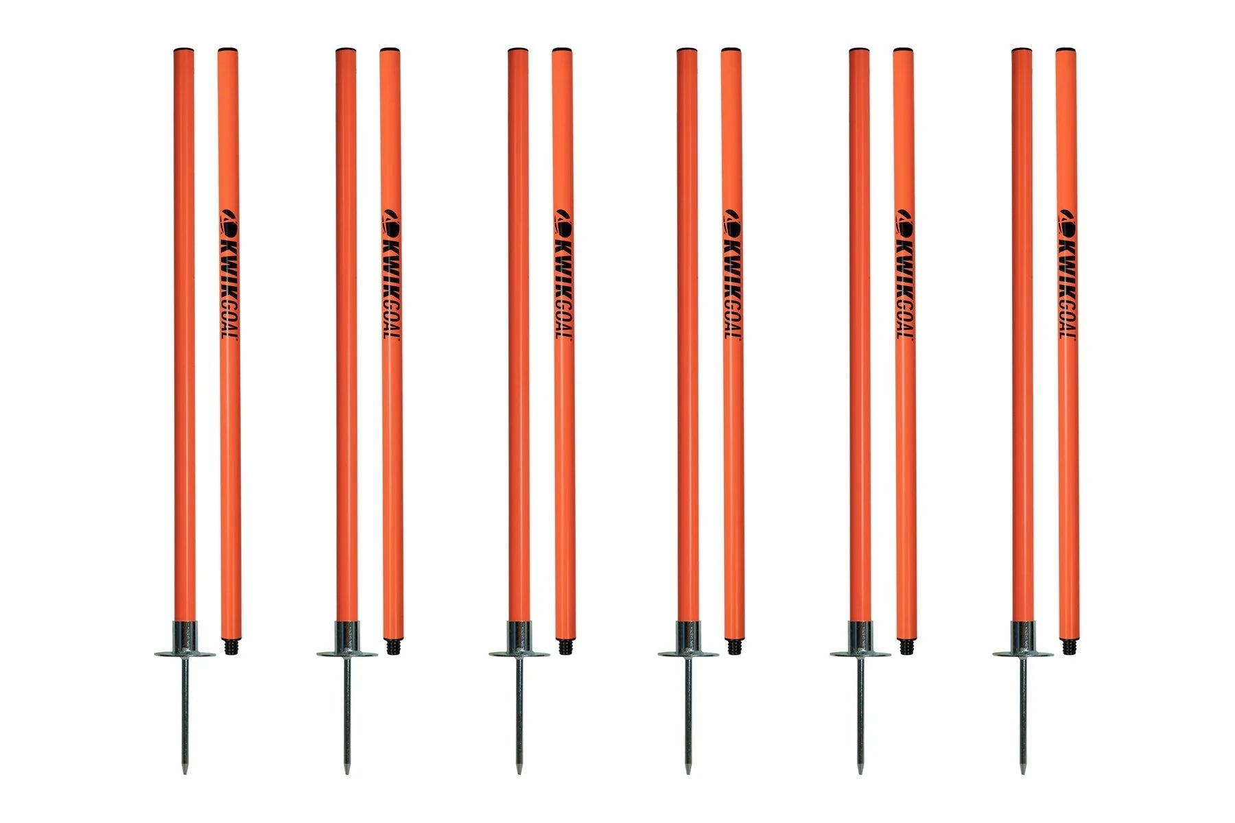 Kwik Goal Coaching Sticks 2 GO Orange