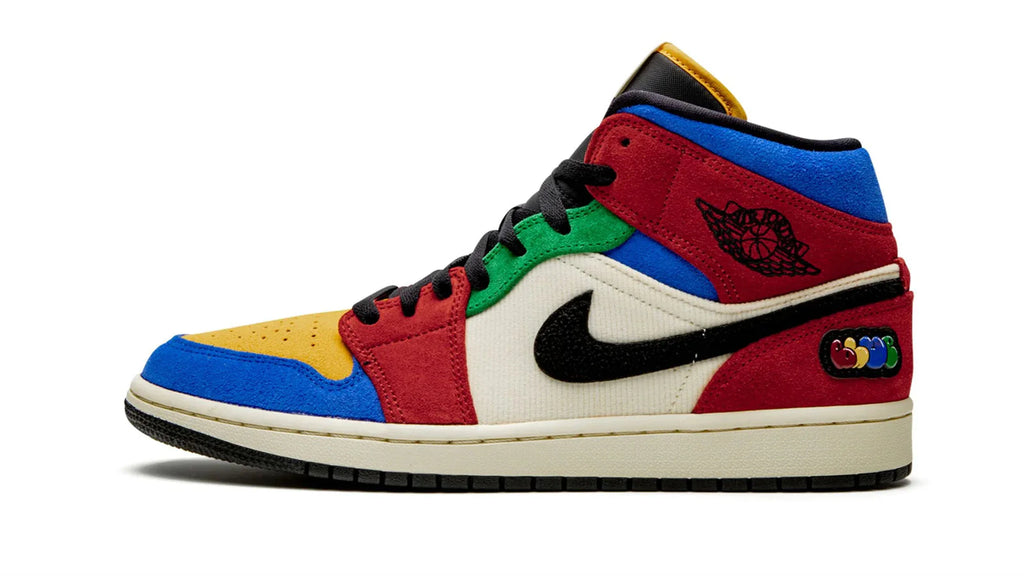 Air Jordan 1 Mid Blue The Great Fearless