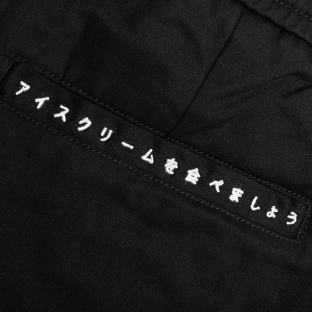 Strawberry Fit Prep Pants Black