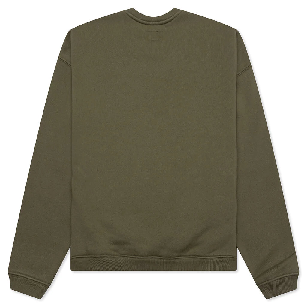 Stüssy State Crew Olive