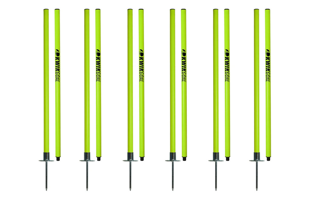 Kwik Goal Coaching Sticks 2 GO Green