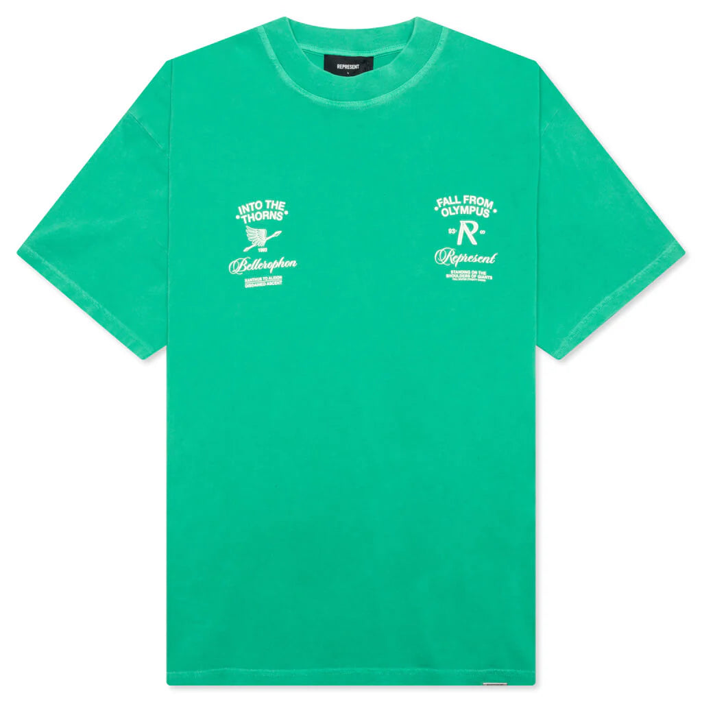 Fall From Olympus T Shirt Island Green