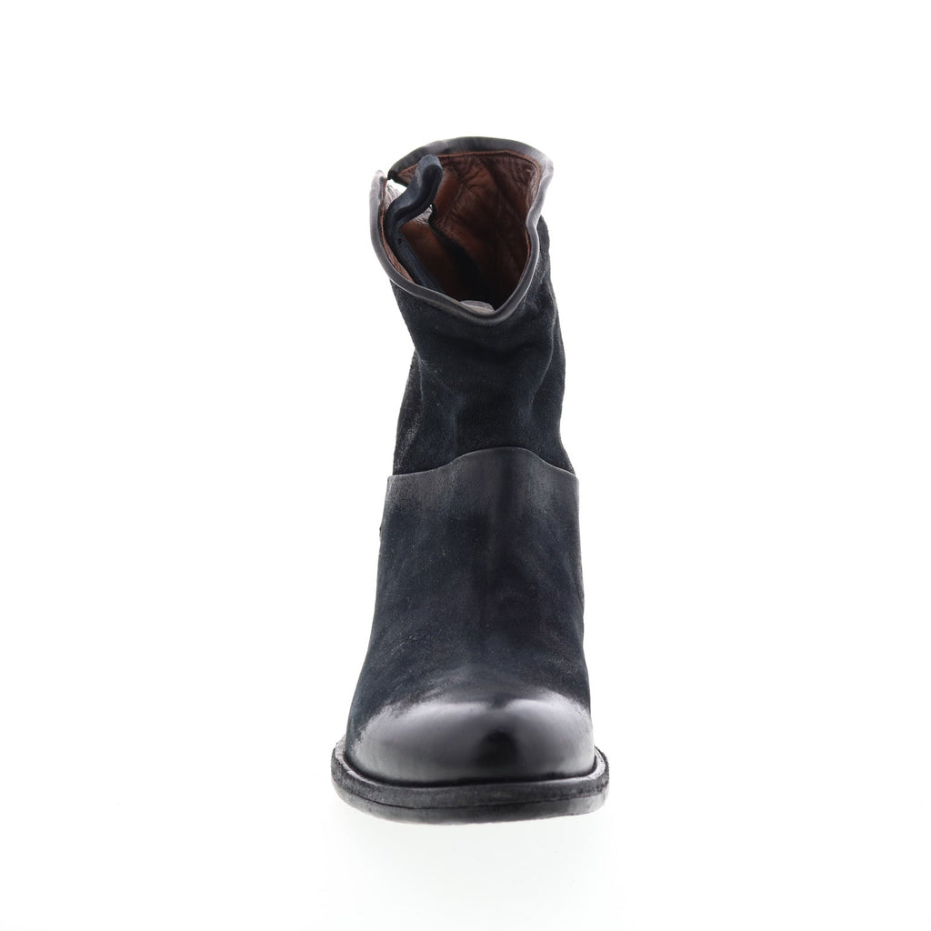 Orrin 548204-301 Womens Black Leather Zipper Casual Dress Boots