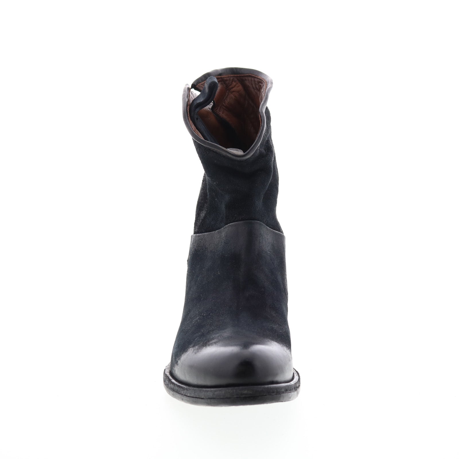 Orrin 548204-301 Womens Black Leather Zipper Casual Dress Boots