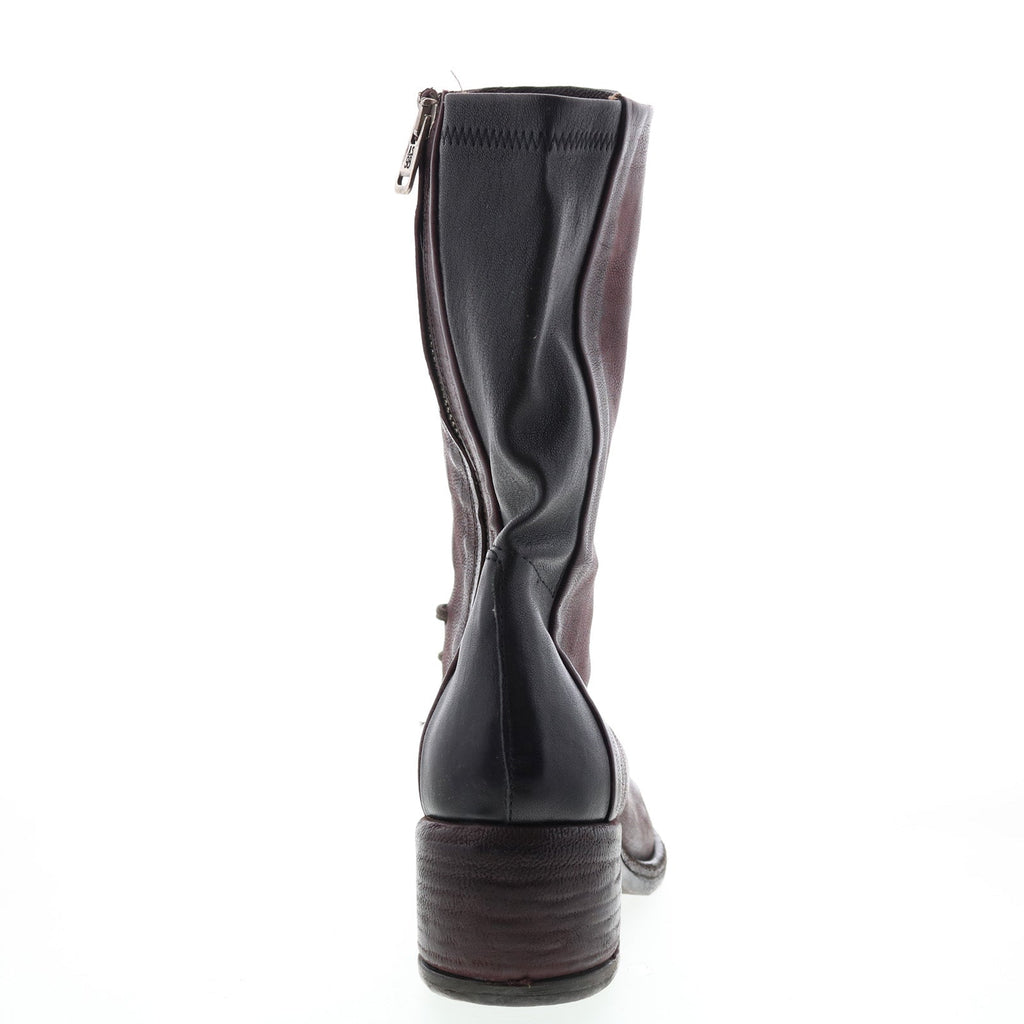 Opie 548213-201 Womens Burgundy Leather Lace Up Casual Dress Boots