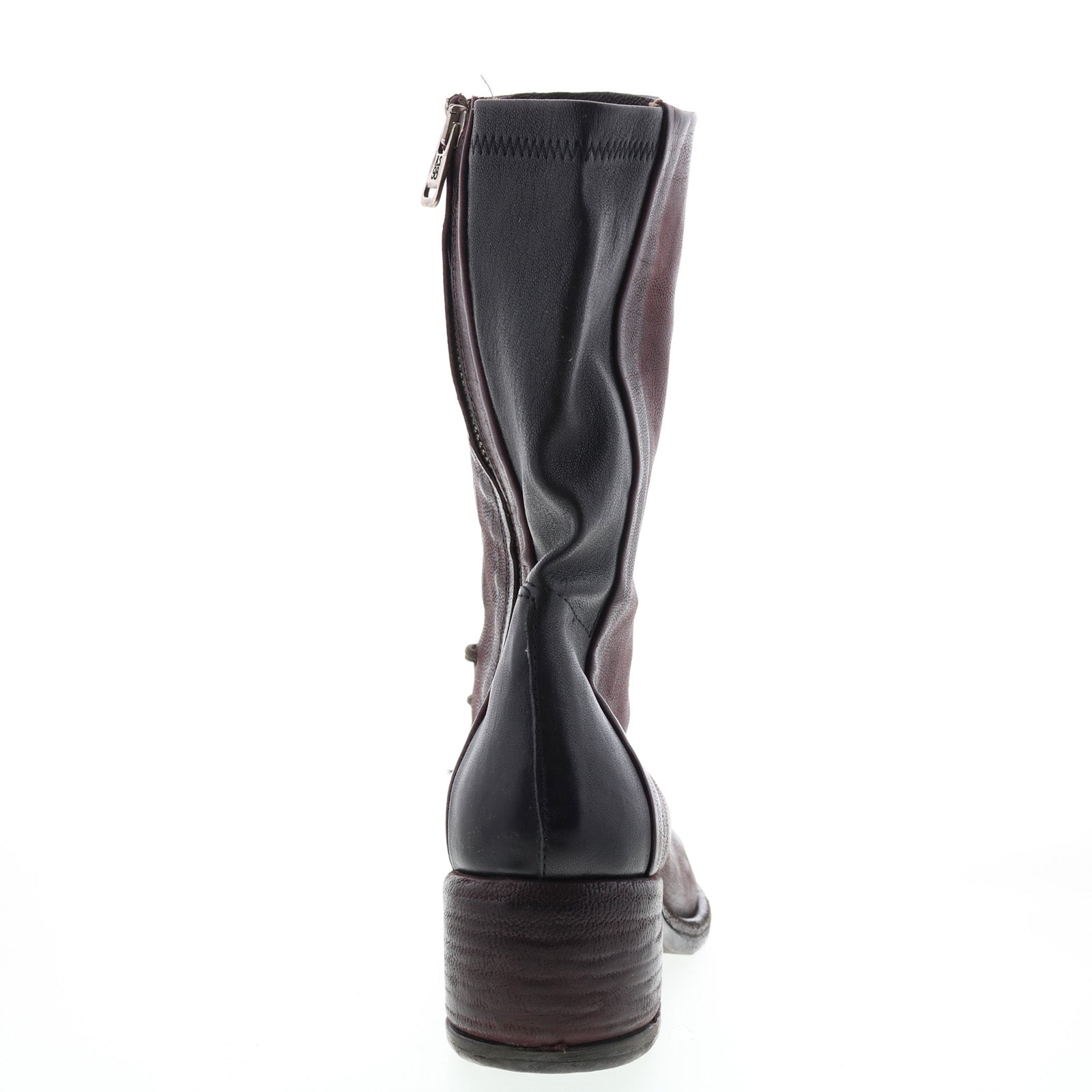 Opie 548213-201 Womens Burgundy Leather Lace Up Casual Dress Boots