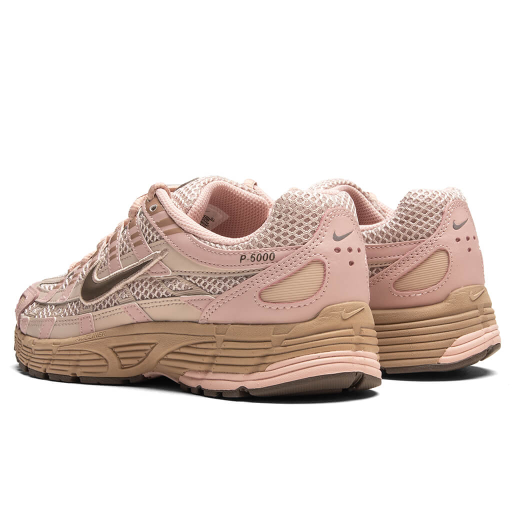 Womens P 6000 SE Fossil Stone Ironstone Hemp Pink Oxford
