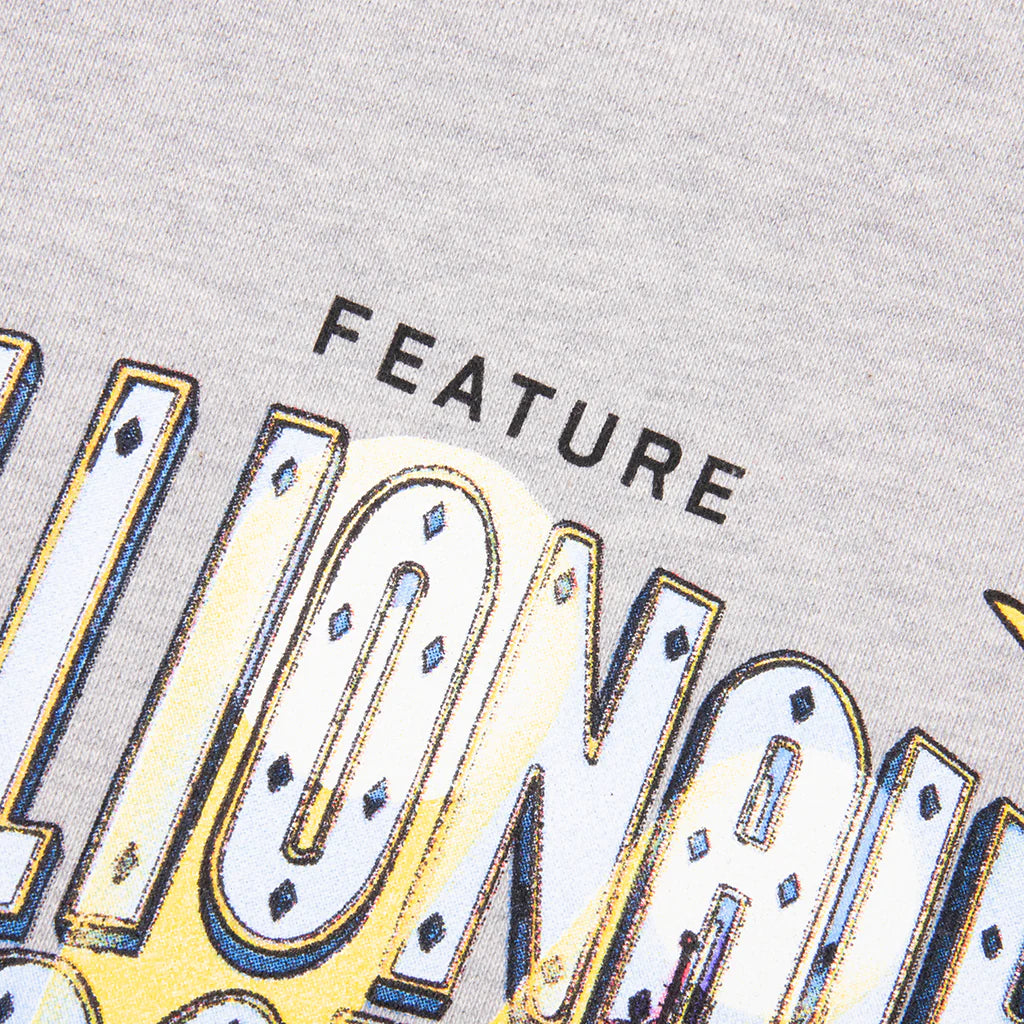 Feature x Billionaire Boys Club Stadium Hoodie Heather Grey