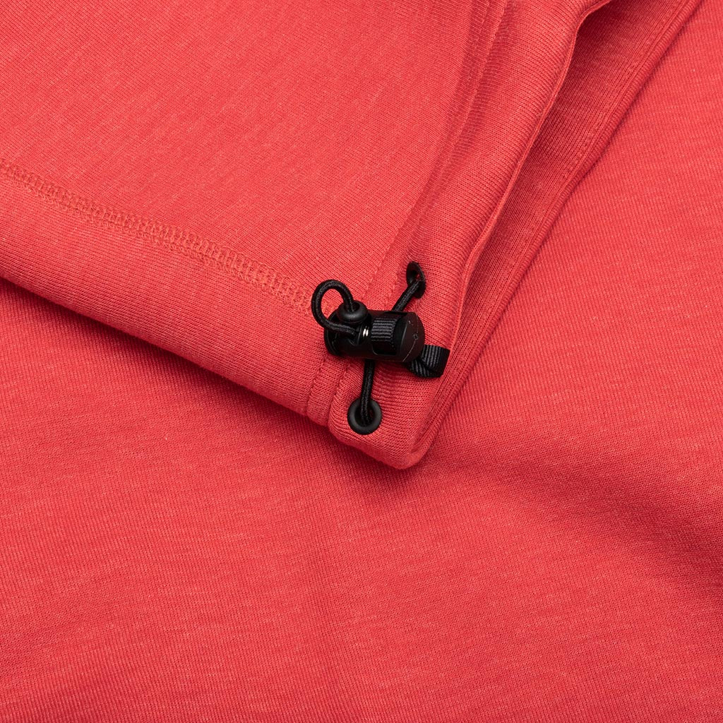 Sportswear Tech Fleece Open Hem Sweatpants Light University Red Heather Black