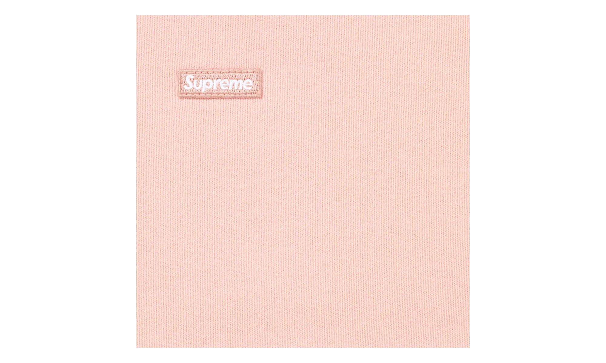 Small Box Zip Up Hooded Sweatshirt "SS26 -Light pink" SU27353